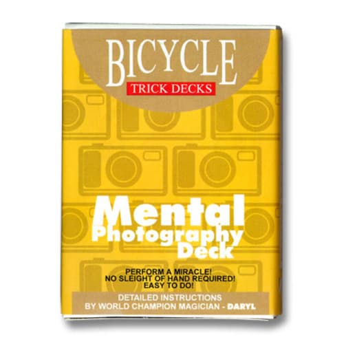 멘탈포토그래피덱_백지가모두카드로_레드 (Mental Photo Deck Bicycle _Red)